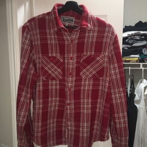 Schott Bros flannel shirt SZ L